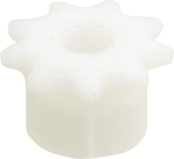 Poly Hi Solidur - 9 Teeth, 1/4" Chain Pitch, Chain Size 25, Roller Chain Sprockets - Benchmark Tooling