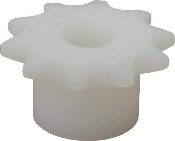 Poly Hi Solidur - 10 Teeth, 1/4" Chain Pitch, Chain Size 25, Roller Chain Sprockets - Benchmark Tooling