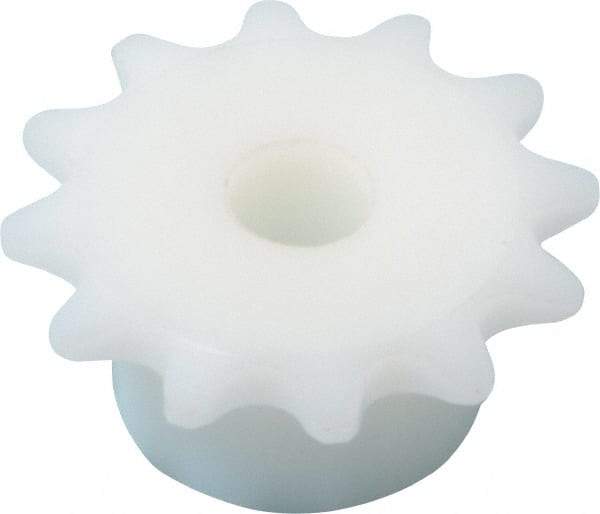 Poly Hi Solidur - 12 Teeth, 1/4" Chain Pitch, Chain Size 25, Roller Chain Sprockets - Benchmark Tooling