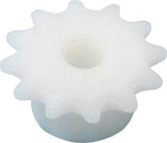 Poly Hi Solidur - 12 Teeth, 1/4" Chain Pitch, Chain Size 25, Roller Chain Sprockets - Benchmark Tooling