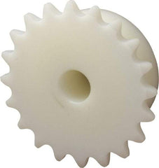 Poly Hi Solidur - 20 Teeth, 3/8" Chain Pitch, Chain Size 35, Roller Chain Sprockets - Benchmark Tooling