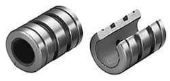 Pacific Bearing - 25mm ID, 1,523 Lb Static Load Capacity, Open Linear Bearing - 40mm OD - Benchmark Tooling