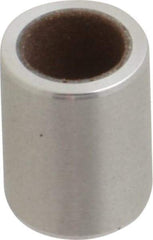 Pacific Bearing - 1/4" Inside x 3/8" Outside Diam, Aluminum Anti-Friction Sleeve Bearing - 1/2" OAL - Benchmark Tooling