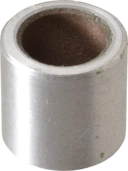 Pacific Bearing - 1/2" Inside x 3/4" Outside Diam, Aluminum Anti-Friction Sleeve Bearing - 1" OAL - Benchmark Tooling