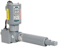 Duff-Norton - 6" Stroke Len, 25% Duty Cycle, 115 Volt, Linear Electromechanical Actuator with Limit Switch - AC Input, 0.58" per Second, 500 Lb Capacity - Benchmark Tooling