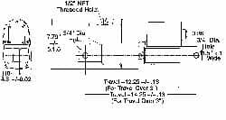 Duff-Norton - 12" Stroke Len, 24% Duty Cycle, 115 Volt, Linear Electromechanical Actuator with Limit Switch - AC Input, 0.67" per Second, 250 Lb Capacity - Benchmark Tooling