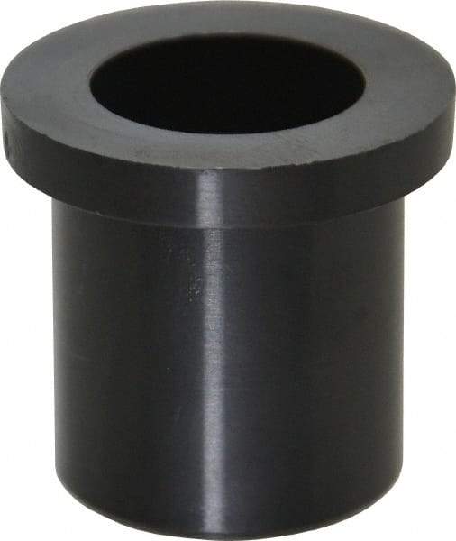 Poly Hi Solidur - 5/8" Inside x 13/16" Outside Diam, Nylon Sleeve Bearing - 1-1/16" Outside Diam, 5/32" Flange Thickness, 1" OAL - Benchmark Tooling