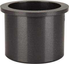 Poly Hi Solidur - 1-1/2" Inside x 1-3/4" Outside Diam, Nylon Sleeve Bearing - 2" Outside Diam, 1/8" Flange Thickness, 1-1/2" OAL - Benchmark Tooling