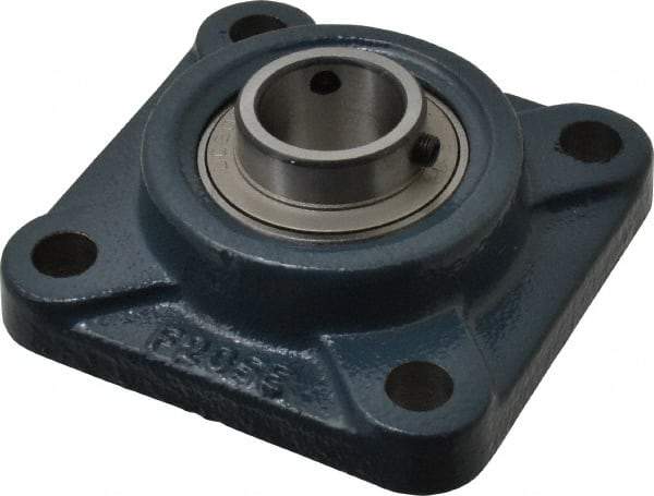 Value Collection - 95mm OAL4-Bolt Metric Flange - 3100 Lb Dyn Cap, Cast Iron - Benchmark Tooling