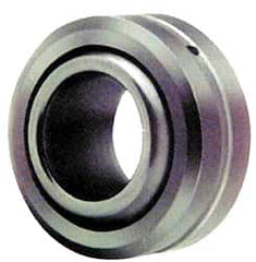 Made in USA - 9/16" Bore Diam, 23,200 Lb Dynamic Capacity, 9/16" Wide, Ball-Joint Spherical Plain Bearing - 1-3/32" OD - Benchmark Tooling