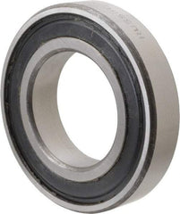 Tritan - 55mm Bore Diam, 100mm OD, Double Shield Deep Groove Radial Ball Bearing - 21mm Wide, 1 Row, Round Bore, 6,500 Lb Static Capacity, 9,750 Lb Dynamic Capacity - Benchmark Tooling