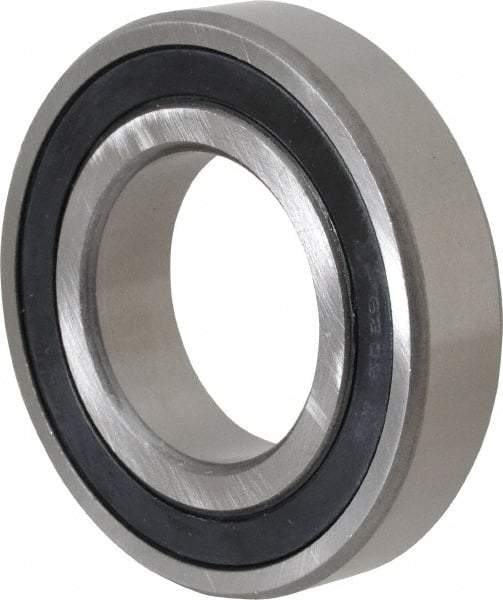 Tritan - 45mm Bore Diam, 85mm OD, Double Seal Deep Groove Radial Ball Bearing - 19mm Wide, 1 Row, Round Bore, 4,600 Lb Static Capacity, 7,300 Lb Dynamic Capacity - Benchmark Tooling