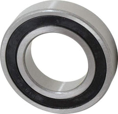 Tritan - 50mm Bore Diam, 90mm OD, Double Seal Deep Groove Radial Ball Bearing - 20mm Wide, 1 Row, Round Bore, 5,200 Lb Static Capacity, 7,870 Lb Dynamic Capacity - Benchmark Tooling