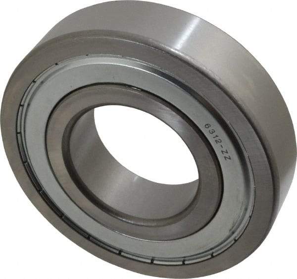 Tritan - 60mm Bore Diam, 130mm OD, Double Shield Deep Groove Radial Ball Bearing - 31mm Wide, 1 Row, Round Bore, 11,700 Lb Static Capacity, 18,400 Lb Dynamic Capacity - Benchmark Tooling