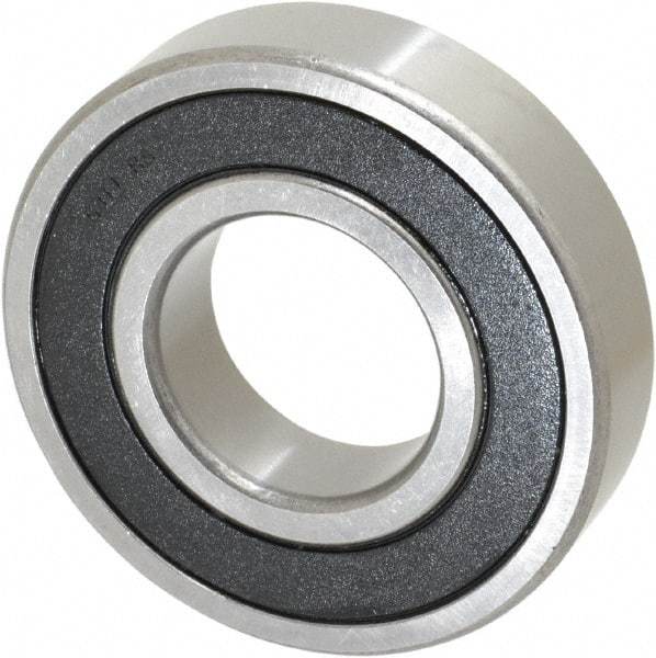 Tritan - 55mm Bore Diam, 120mm OD, Double Seal Deep Groove Radial Ball Bearing - 29mm Wide, 1 Row, Round Bore, 10,100 Lb Static Capacity, 16,100 Lb Dynamic Capacity - Benchmark Tooling
