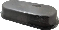 Made in USA - 18" Inside Length x 7" Inside Width, Chain & Belt Drive Guard - 19-1/4" OAL x 8-1/4" Overall Width, 3-1/2" High - Benchmark Tooling