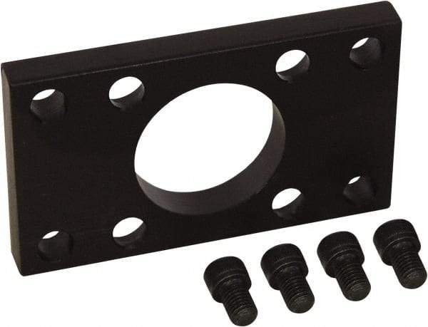 Mead - Air Cylinder Flange Mount - For 1-1/2" Air Cylinders, Use with HD Series Air Cylinders - Benchmark Tooling