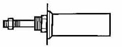 ARO/Ingersoll-Rand - Air Cylinder Flange - For 4" Air Cylinders, Use with ARO Economair Cylinders - Benchmark Tooling