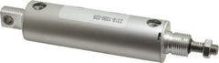 ARO/Ingersoll-Rand - 2-5/8" Stroke x 1-1/8" Bore Double Acting Air Cylinder - 1/8 Port, 3/8-16 Rod Thread - Benchmark Tooling