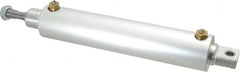 ARO/Ingersoll-Rand - 6" Stroke x 1-1/2" Bore Double Acting Air Cylinder - 1/4 Port, 1/2-13 Rod Thread - Benchmark Tooling