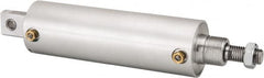 ARO/Ingersoll-Rand - 6" Stroke x 2-1/2" Bore Double Acting Air Cylinder - 3/8 Port, 3/4-10 Rod Thread - Benchmark Tooling