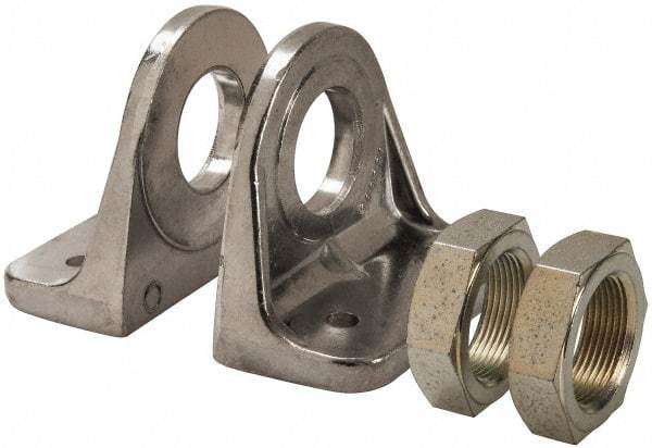 ARO/Ingersoll-Rand - Air Cylinder L Bracket - For 1-1/2" Air Cylinders, Use with ARO Economair Cylinders - Benchmark Tooling