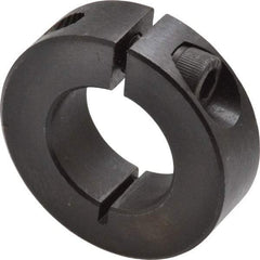Climax Metal Products - 7/8" Bore, Steel, One Piece Clamp Collar - 1-5/8" Outside Diam, 1/2" Wide - Benchmark Tooling