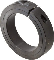 Climax Metal Products - 2-3/4" Bore, Steel, One Piece Clamp Collar - 4" Outside Diam, 7/8" Wide - Benchmark Tooling