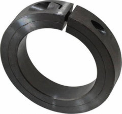 Climax Metal Products - 2-15/16" Bore, Steel, One Piece Clamp Collar - 4-1/4" Outside Diam, 7/8" Wide - Benchmark Tooling