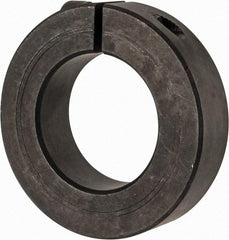 Climax Metal Products - 42mm Bore, Steel, One Piece Clamp Collar - 2-7/8" Outside Diam - Benchmark Tooling