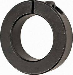 Climax Metal Products - 45mm Bore, Steel, One Piece Clamp Collar - 2-7/8" Outside Diam - Benchmark Tooling