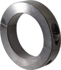 Climax Metal Products - 65mm Bore, Steel, Two Piece Shaft Collar - 3-3/4" Outside Diam - Benchmark Tooling