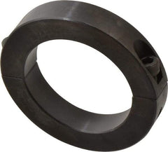 Climax Metal Products - 70mm Bore, Steel, Two Piece Shaft Collar - 4" Outside Diam - Benchmark Tooling