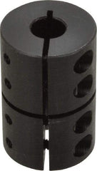 Climax Metal Products - 3/8" Inside x 1-1/16" Outside Diam, Rigid Coupling without Keyway - 1-5/8" Long - Benchmark Tooling