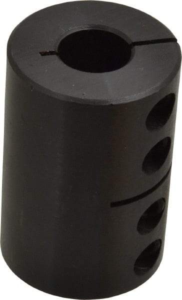 Climax Metal Products - 5/8" Inside x 1-1/2" Outside Diam, Rigid Coupling without Keyway - 2-1/4" Long - Benchmark Tooling