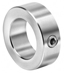 Climax Metal Products - 4-1/2" Bore, Steel, Set Screw Shaft Collar - 5-1/2" Outside Diam, 1-1/4" Wide - Benchmark Tooling