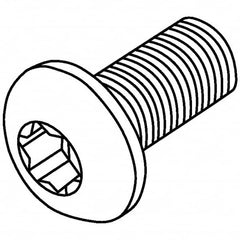 Kennametal - Cap Screw for Indexable Boring - For Use with Cartridges - Benchmark Tooling