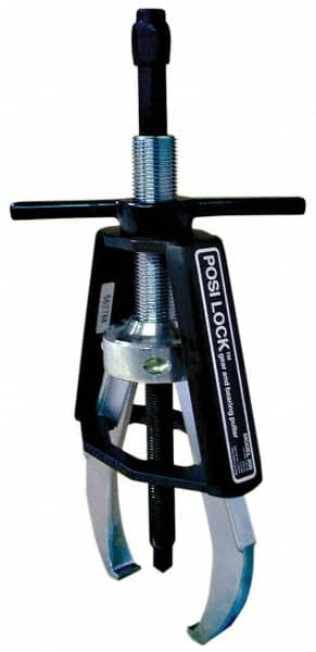 Posi Lock Puller - 7" Spread, 6 Ton Capacity, Puller - 6" Reach, 13" Long, For Bearings, Gears & Pulleys - Benchmark Tooling