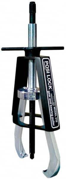 Posi Lock Puller - 25" Spread, 35 Ton Capacity, Puller - 14" Reach, 32" Long, For Bearings, Gears & Pulleys - Benchmark Tooling