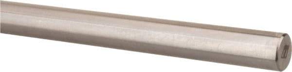 Thomson Industries - 3/8" Diam, 3' Long, Steel Standard Round Linear Shafting - 60-65C Hardness, .3745/.3740 Tolerance - Benchmark Tooling