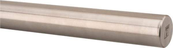 Thomson Industries - 1/2" Diam, 18" Long, Steel Standard Round Linear Shafting - 60-65C Hardness, .4995/.4990 Tolerance - Benchmark Tooling