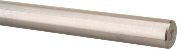 Thomson Industries - 1/2" Diam, 3' Long, Steel Standard Round Linear Shafting - 60-65C Hardness, .4995/.4990 Tolerance - Benchmark Tooling