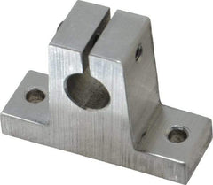 Thomson Industries - 3/8" Diam, Aluminum Alloy Shaft Support - Plain Shafting - Benchmark Tooling