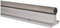 Thomson Industries - 3/4" Shaft Diam, 1-3/4" Base Width, Steel Shaft, Aluminum Rail, Round Shaft Assemblies - 24" Long, 0.38" Neck Width - Benchmark Tooling