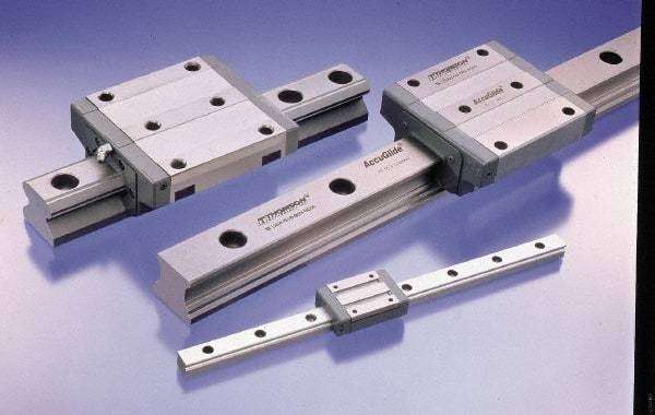 Thomson Industries - 1,000mm OAL x 20mm Overall Width x 18mm Overall Height Roller Rail System - 60mm Between Holes - Benchmark Tooling