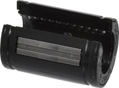 Thomson Industries - 1/2" ID, 180 Lb Dynamic Load Capacity, Open Linear Bearing - 7/8" OD - Benchmark Tooling