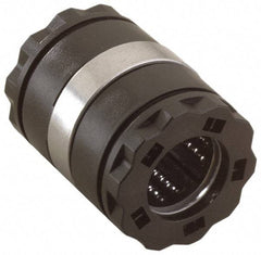 Thomson Industries - 25mm ID, Open Linear Bearing without Integral Wipers - 1.57" Overall Height, 40mm OD - Benchmark Tooling