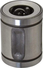 Thomson Industries - 5/8" ID, 150 Lb Dynamic Load Capacity, Closed Linear Bearing - 1-1/8" OD - Benchmark Tooling