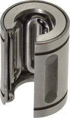 Thomson Industries - 1/2" Inside Diam, 85 Lbs. Dynamic Capacity, Open Linear Bearing - Benchmark Tooling