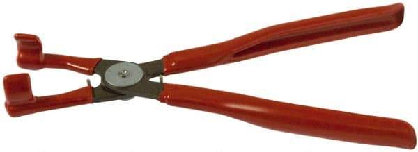 Mag-Mate - 9-1/2" OAL, Spark Plug Boot Pliers - Straight Jaw, 90 Durometer Plastic Handles - Benchmark Tooling